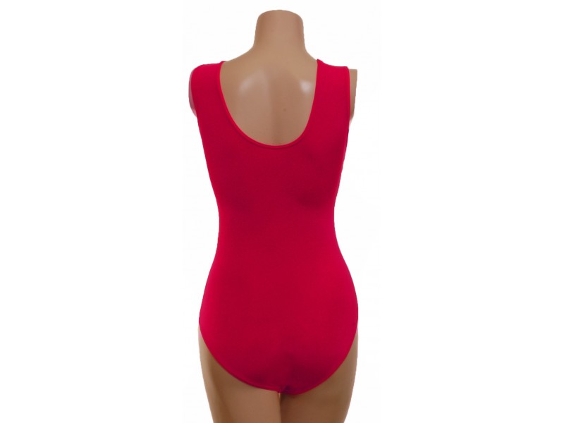Eos Pink Sleeveless Gym Leotard Olympique